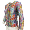Leah Swim Top: Rainbow Snake