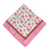 Silky Floral Open Square Headscarf by Its Younique