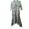 White Paisley Dress by Roslyn