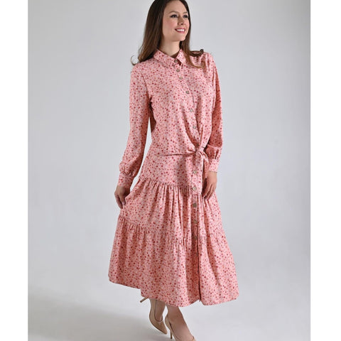Pink Speckled Blouse by Roslyn