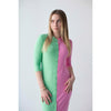 Kelley/Bubblegum Colorblock Ribbed Cardi Dress by Adina LV
