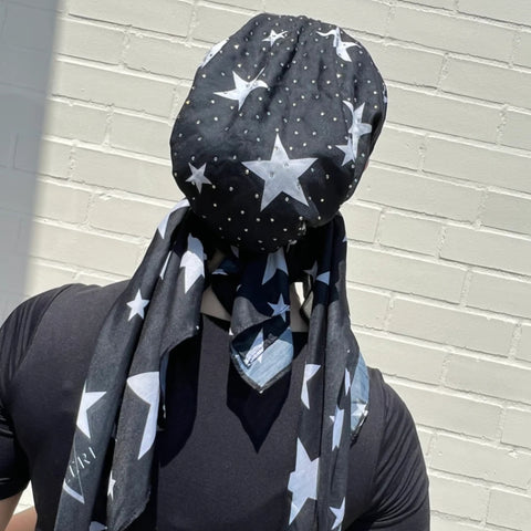 Celeste Embellished Pretied Headscarf by Valeri