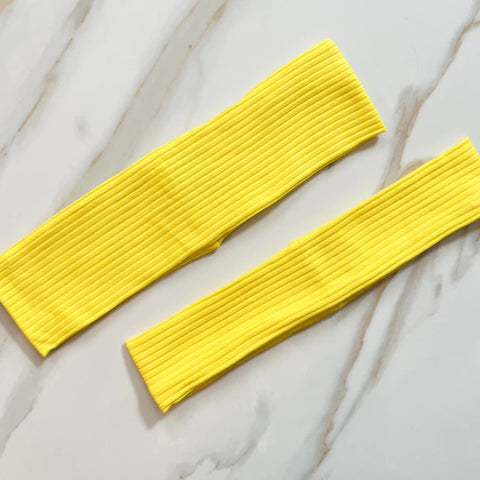 Sunshine Solid Ribbed Headband by Valeri