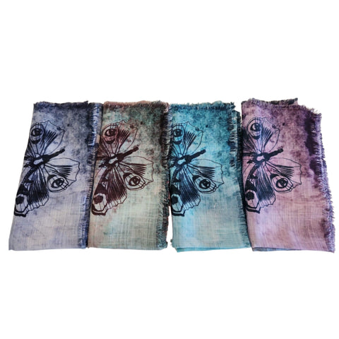 Distressed Butterfly Fringe Tashtari Tichel