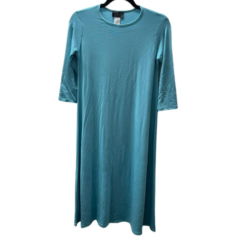 Penny Dress- Solid Aqua Jersey