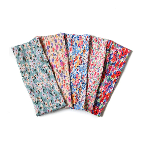 Garden Party Silky Pleated Headband by Nicsessories
