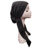 Lurex Shimmer Ribbed Sweater Knit Atifa Pre-Tied Headscarf