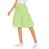 MM Pleated Skirt Lime Green