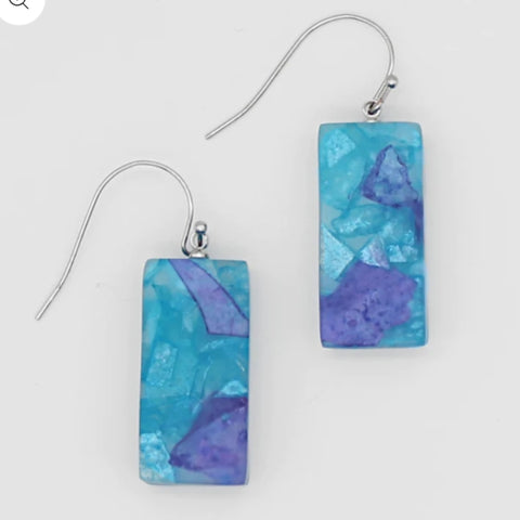 Blue Vega Earrings by Sylca