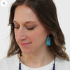 Blue Vega Earrings by Sylca