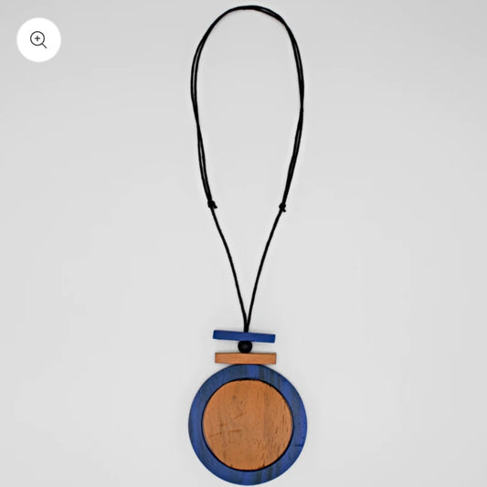 Orange Harley Necklace by Sylca