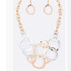 Circle Short Chain Necklace