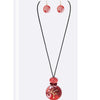 Tree Long Necklace Many Colors