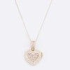 Heart Locket Dainty Short Chain Necklace