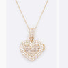 Heart Locket Dainty Short Chain Necklace