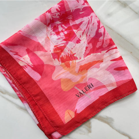 Audrey Small Open Square Headscarf by Valeri