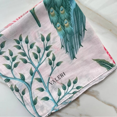 Viola Small Open Square Headscarf by Valeri