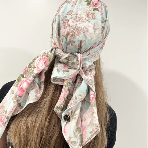 Lizzy Open Square Headscarf by Valeri