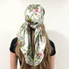 Botanical Open Square Headscarf by Valeri