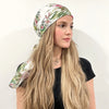 Botanical Open Square Headscarf by Valeri