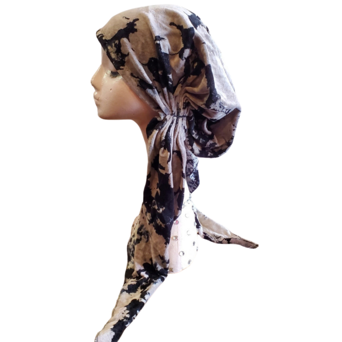 Velvet Tye dye Pretied Tichels by SG