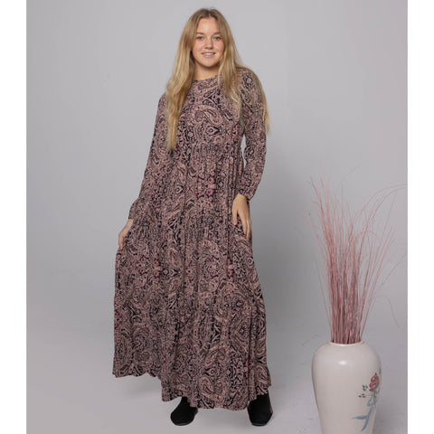 Nadine Tiered Maxi Dress by Lilac Teen