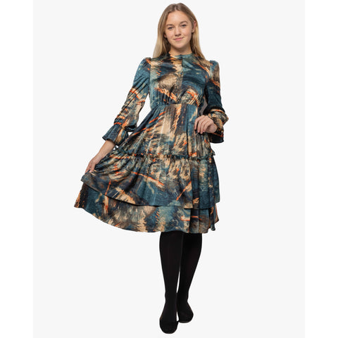 Tila Teal Dress by Lilac Teen