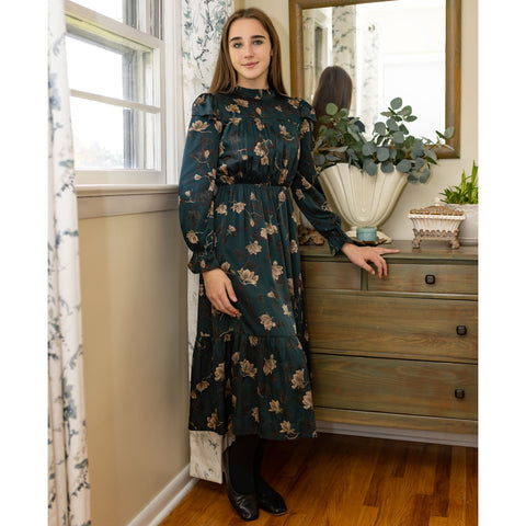 Teal Tani Dress by Lilac Teen
