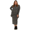 Lydia 2 Piece Set Plus Grey Print