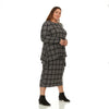 Lydia 2 Piece Set Plus Grey Print