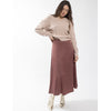 Mauve Slip Skirt