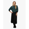 Green Dolman Henley Top by Lilac Teen