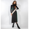 Colorblock Sleeveless Slip Dress