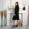 Sharon Dress Olive Leopard