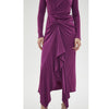 All Over Ruched Dress by MM Magenta