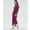 All Over Ruched Dress by MM Magenta