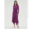 All Over Ruched Dress by MM Magenta