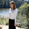 Puff Sleeve Ribbed Top by MM