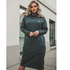 Miya Cotton Grey Dress by Mikah