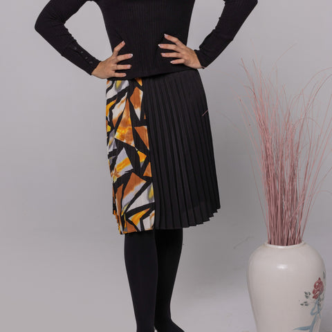Colorburst Pleated Skirt by Lilac Teen