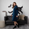 Colorblock Bonnie Dress Teal/Black