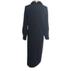 White & black Contrast Wrap Dress by Lilac Teen