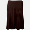MM Pleated Skirt Chocolate