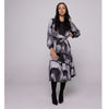 Watercolor Satin Dress by Ivee