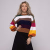 Bold Stripe Colorful Sweater by Ivee