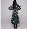 Gittel Green Silk Dress