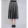 Cream Shimmer Vert Stripe Set by Yal