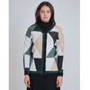 Green Triangle Cardi Yal Sweater