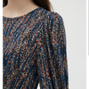 Side Ruffle Dress Navy by MM