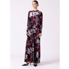 Rashiba Front Zip Velvet Robe